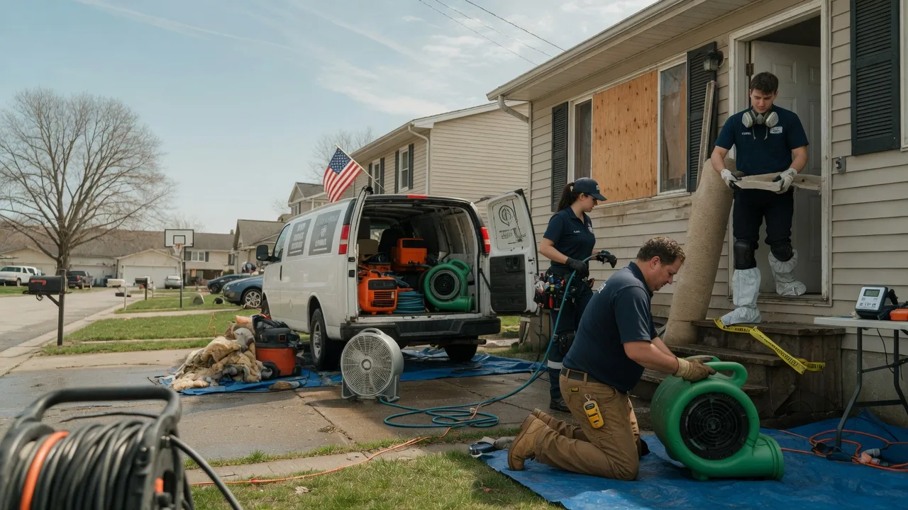 Water Damage Restoration in Greenbush, MI near me